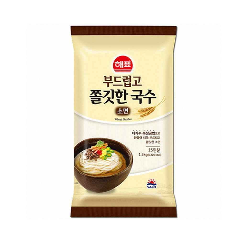 Sajo Haepyo Dried Gooey Thin Noodle 1.5kg